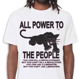 Black Panther All Power to The People T-Shirt